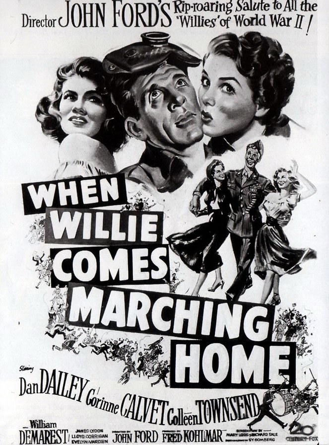 When Willie Comes Marching Home - Plakaty