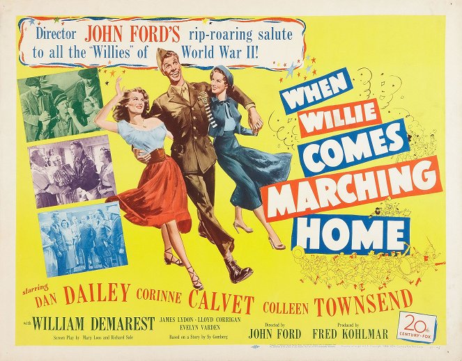 When Willie Comes Marching Home - Affiches