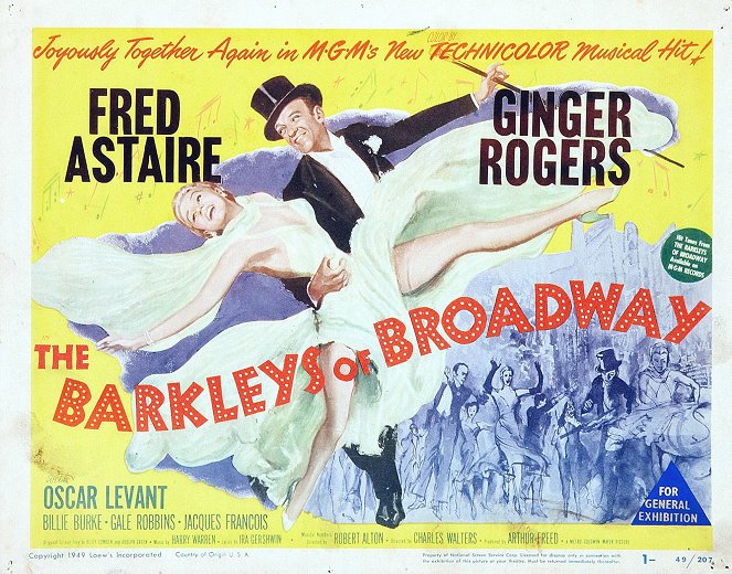 The Barkleys of Broadway - Posters