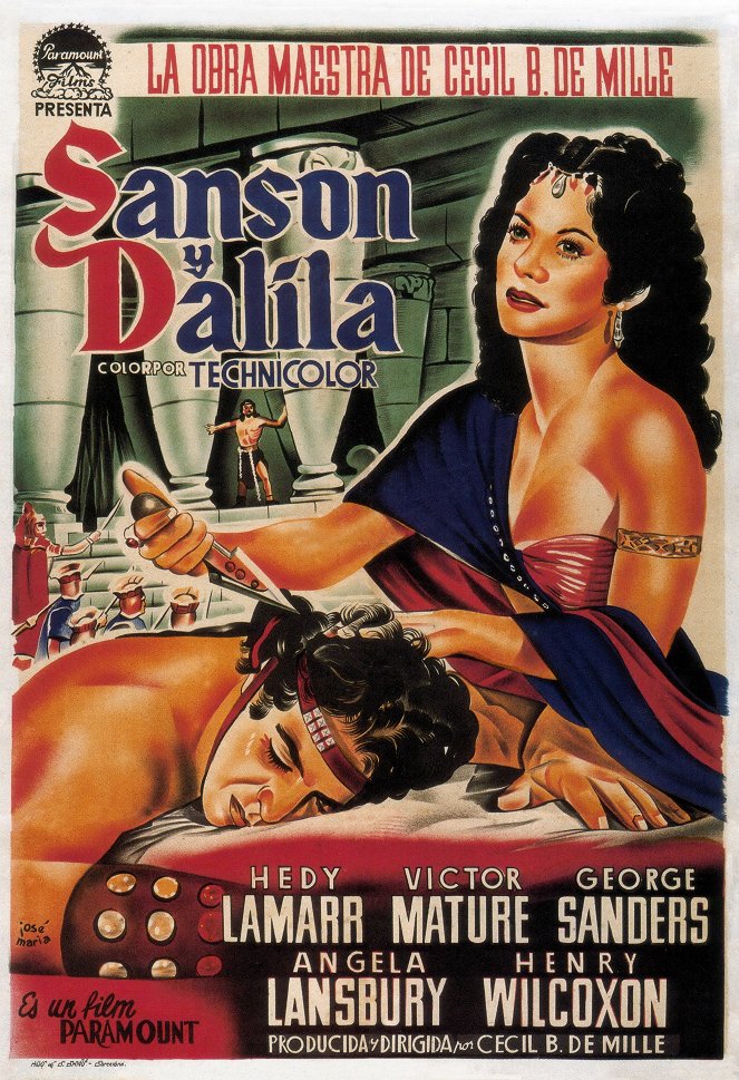Sansón y Dalila - Carteles