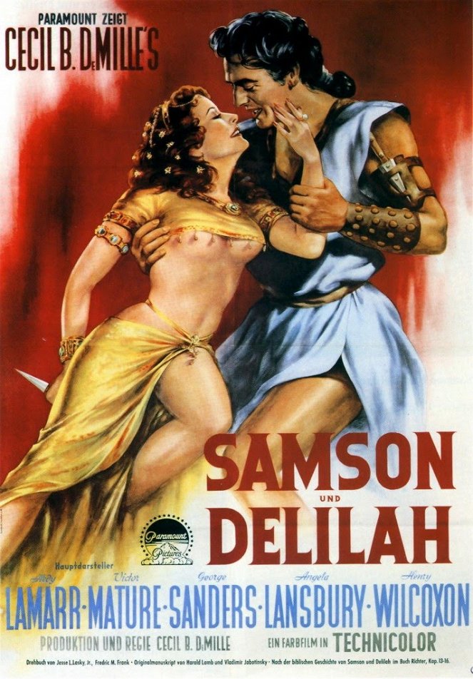 Samson et Dalila - Affiches