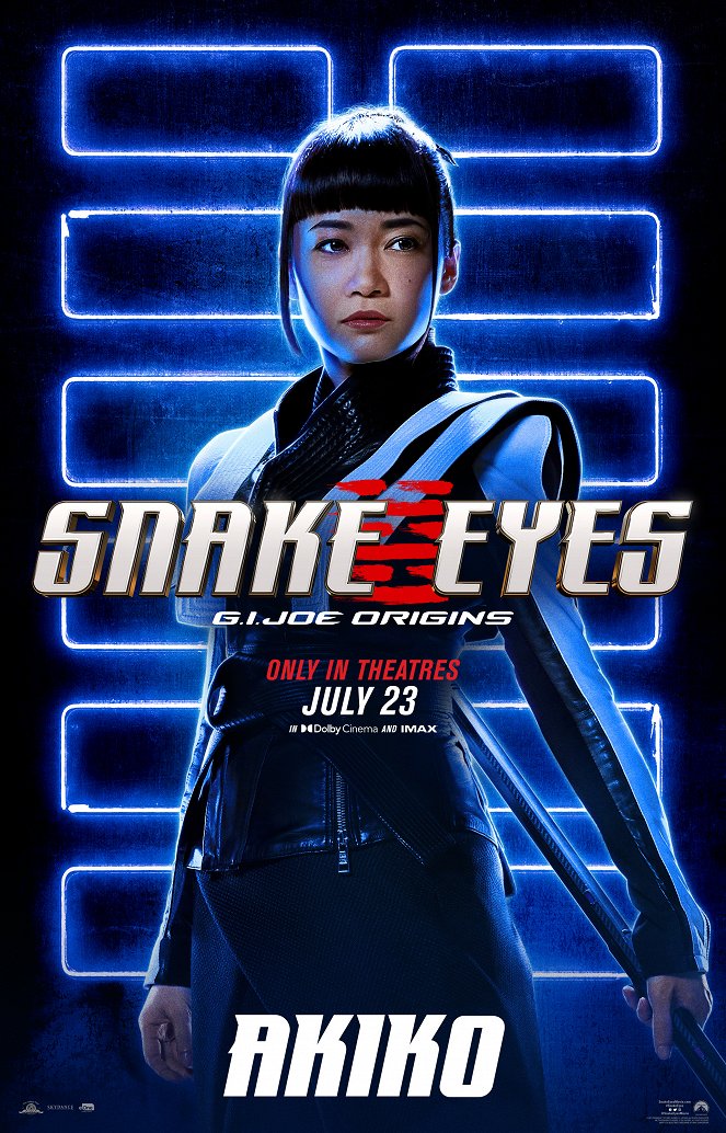 Snake Eyes: El origen - Carteles