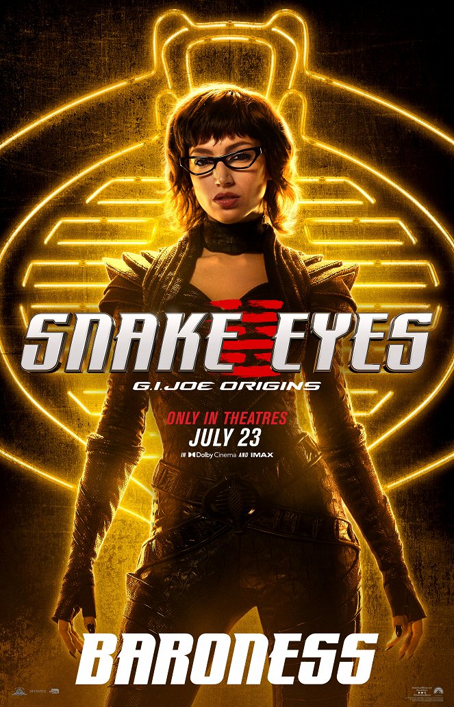 G. I. Joe: Snake Eyes - Plakáty