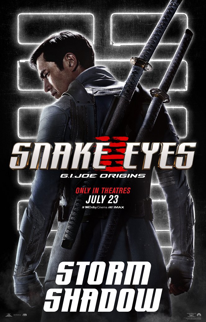 Snake Eyes: A Origem dos G.I. Joe - Cartazes