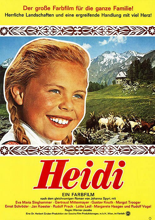 Pikku-Heidi - Julisteet