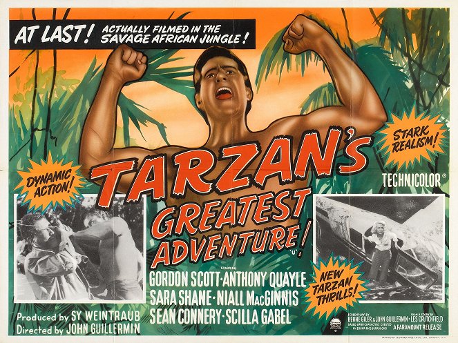 Tarzan's Greatest Adventure - Plakate