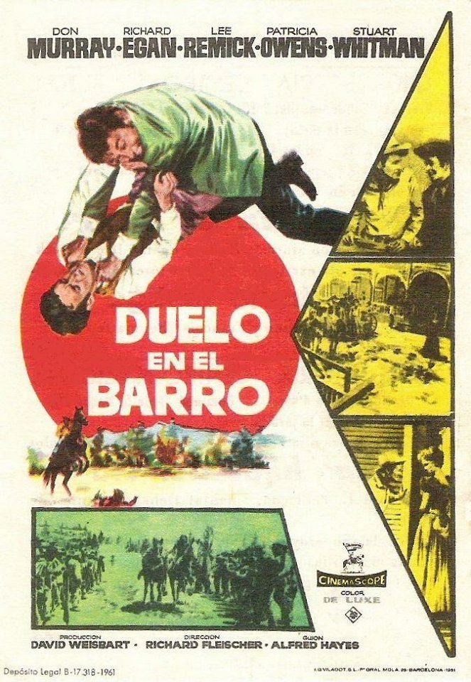 Duelo en el barro - Carteles