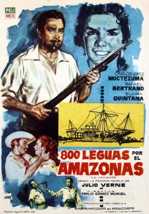 800 leguas por el Amazonas - Plakate