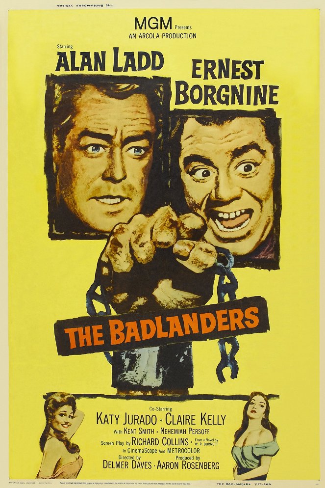 The Badlanders - Cartazes