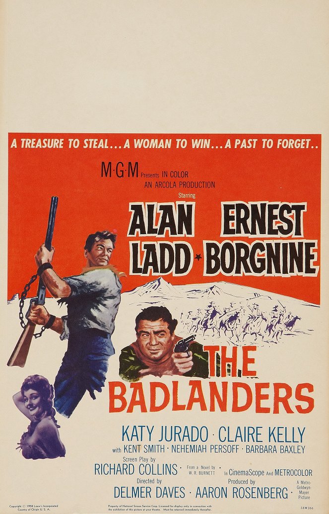 The Badlanders - Plakátok
