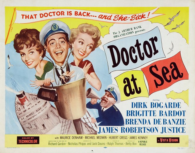 Doctor at Sea - Posters