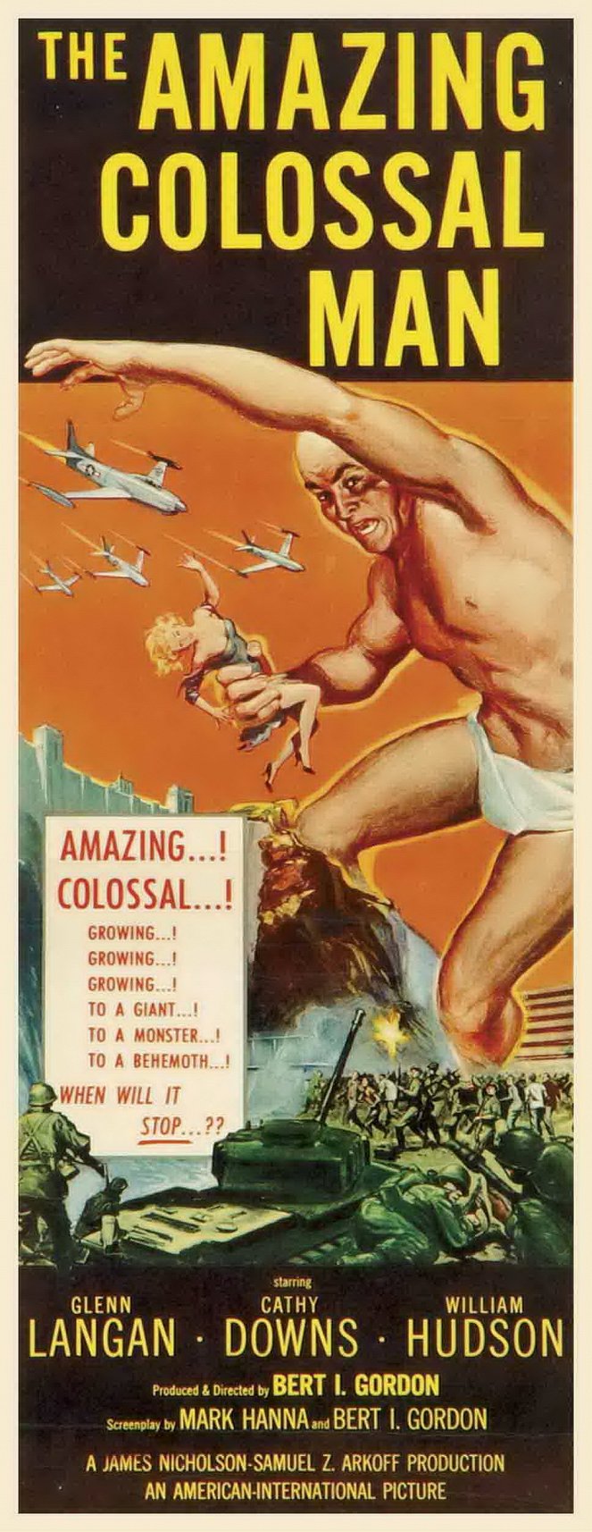 The Amazing Colossal Man - Plagáty