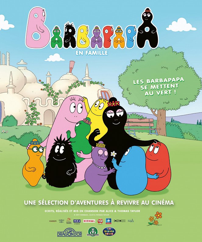 Les Barbapapa se mettent au vert - Carteles