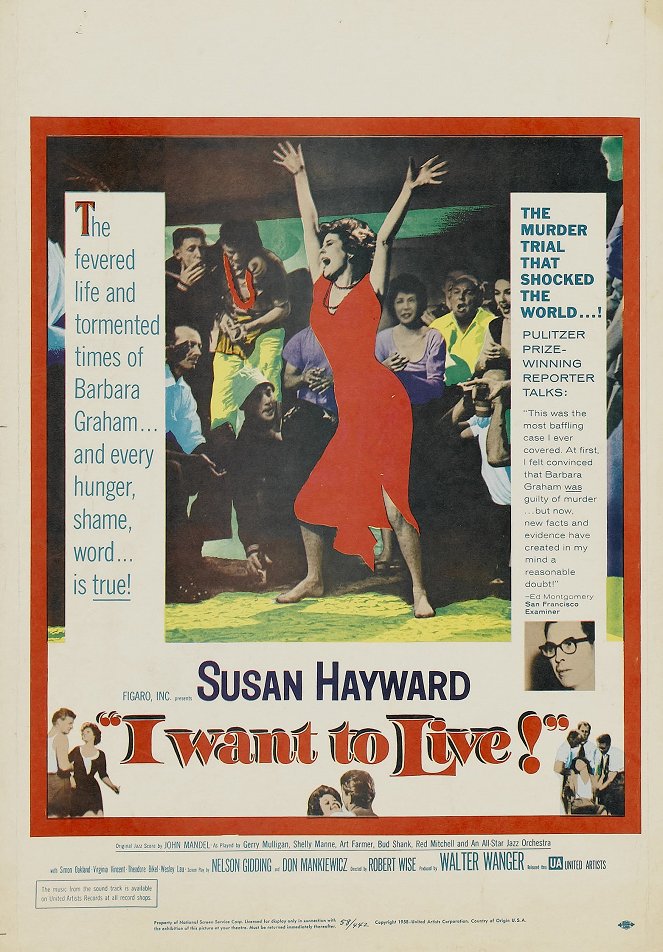 I Want to Live! - Posters