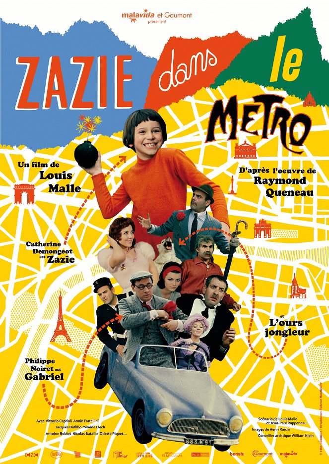 Zazie - Pariisin päiviä - Julisteet