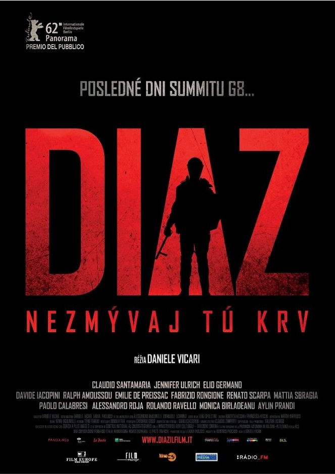 Diaz: Nezmývaj tú krv - Plagáty