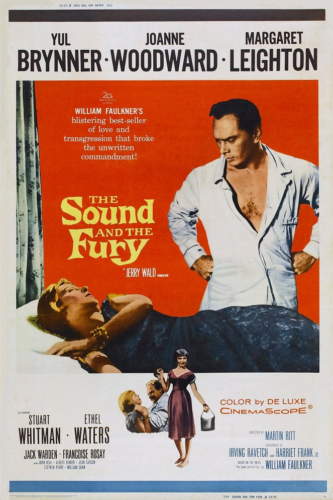 The Sound And The Fury - Affiches