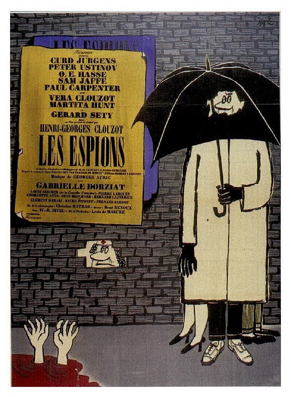 Les Espions - Plakaty