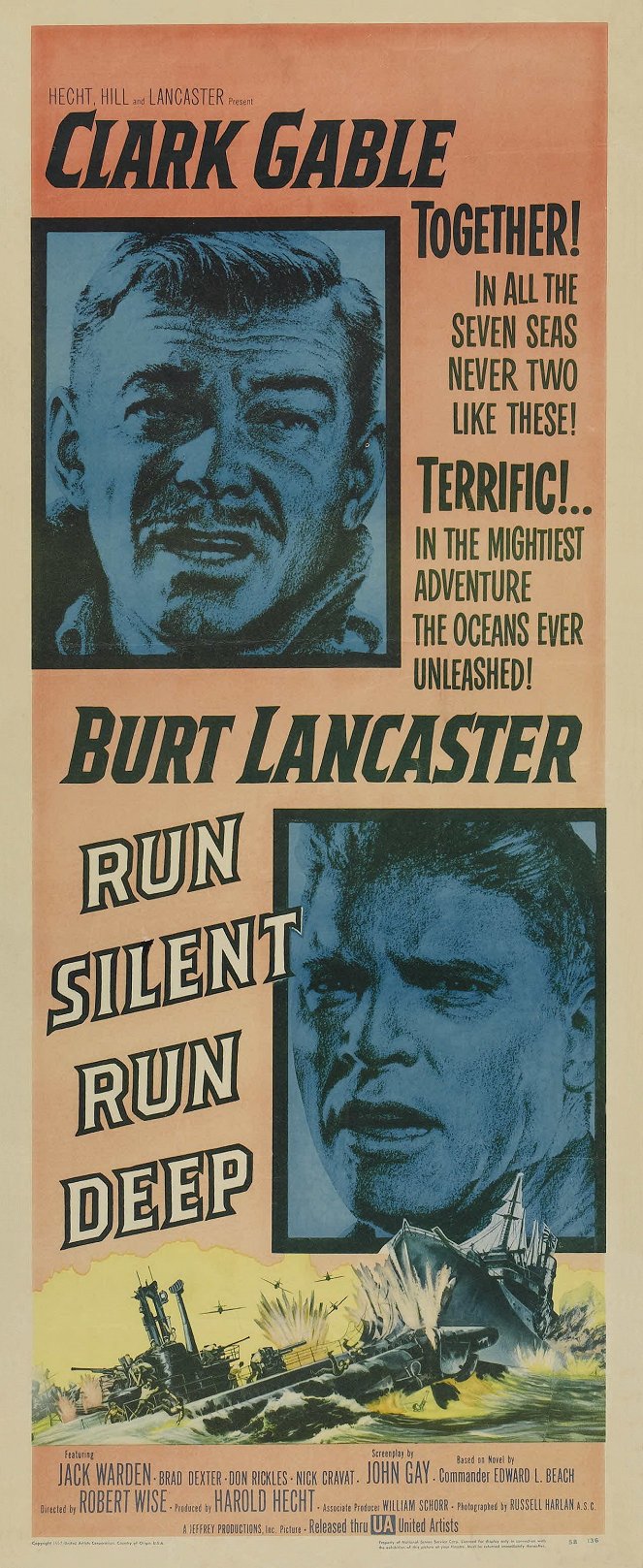 Run Silent Run Deep - Posters