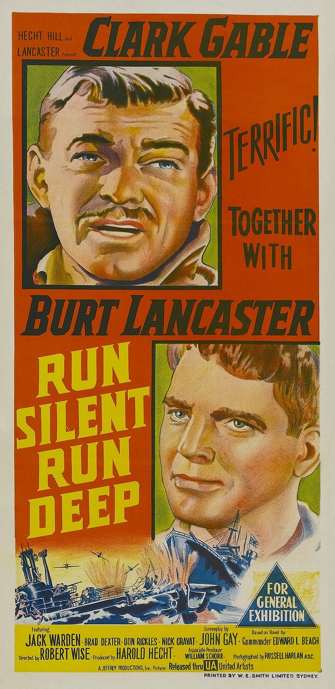 Run Silent Run Deep - Posters