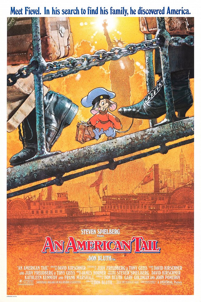 Amerykańska opowieść - Plakaty