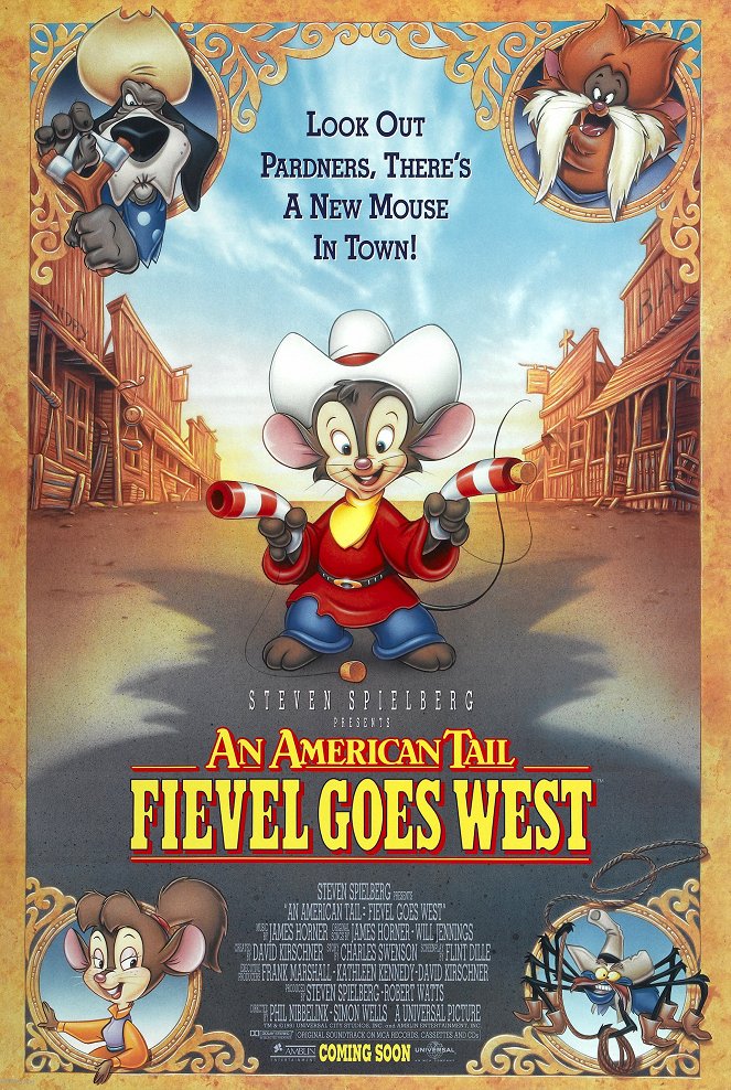 An American Tail: Fievel Goes West - Posters