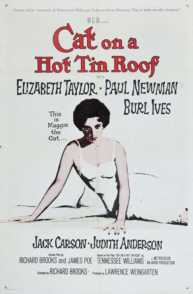 Cat on a Hot Tin Roof - Plakaty