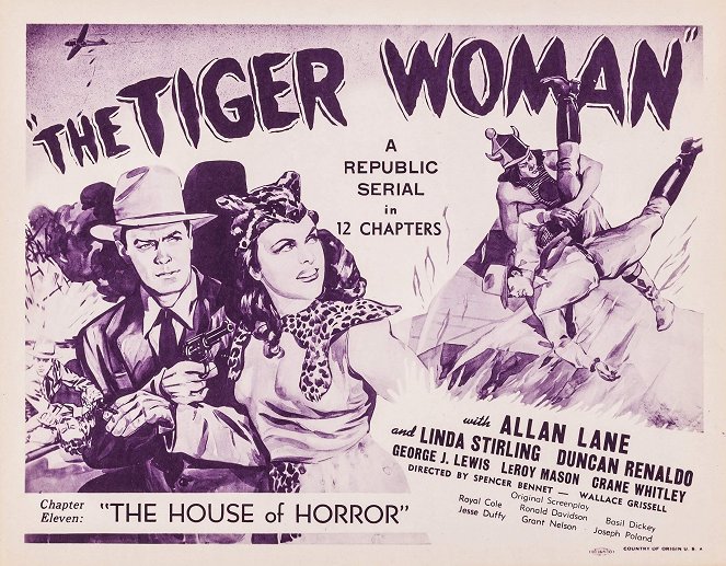 The Tiger Woman - Cartazes