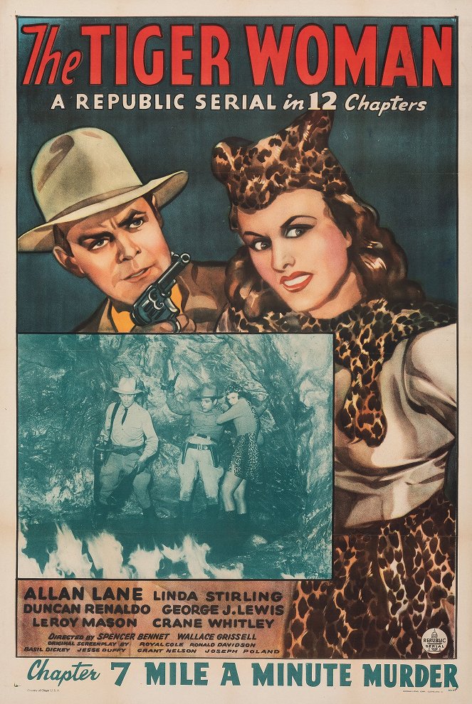 The Tiger Woman - Affiches