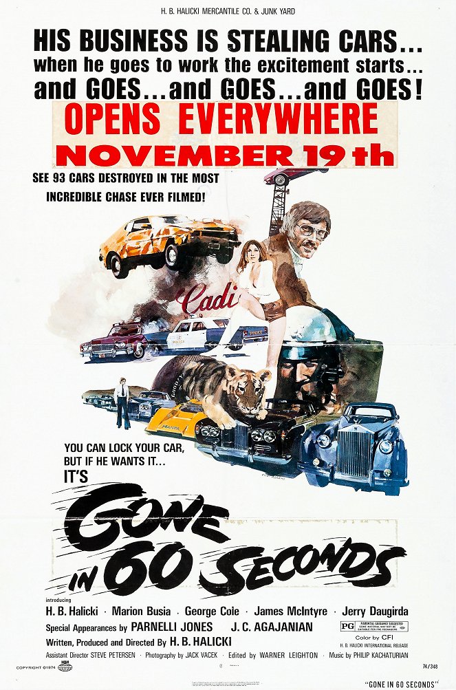 Gone in 60 Seconds - Carteles