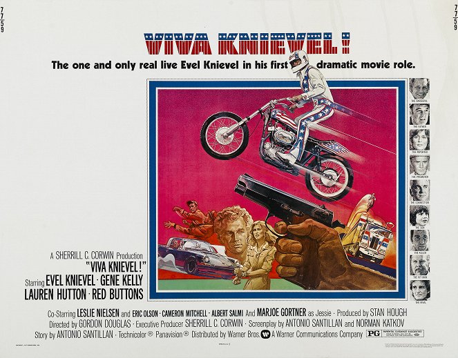 Viva Knievel - Der Tod springt mit - Plakate