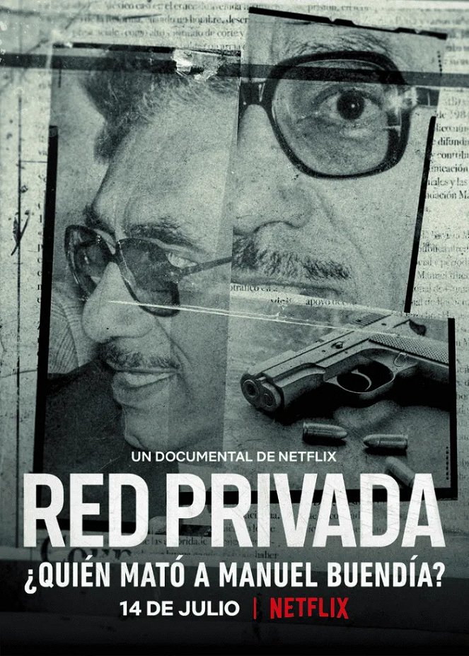Red Privada: Kto zabił Manuela Buendíę? - Plakaty