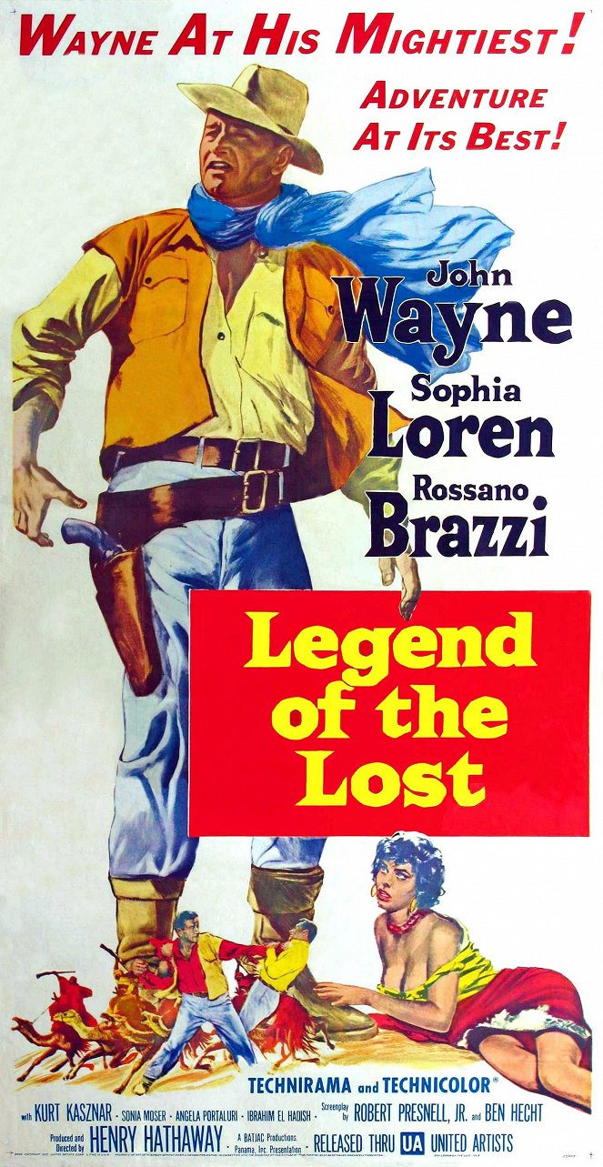 Legend of the Lost - Posters