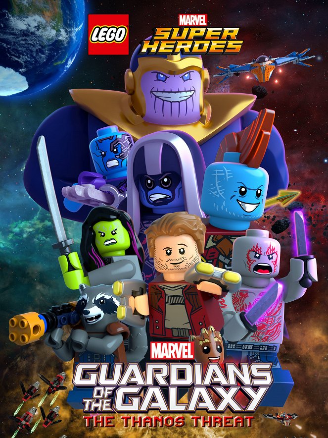 LEGO Marvel Super Bohaterowie: Strażnicy Galaktyki: Nikczemny plan Thanosa - Plakaty