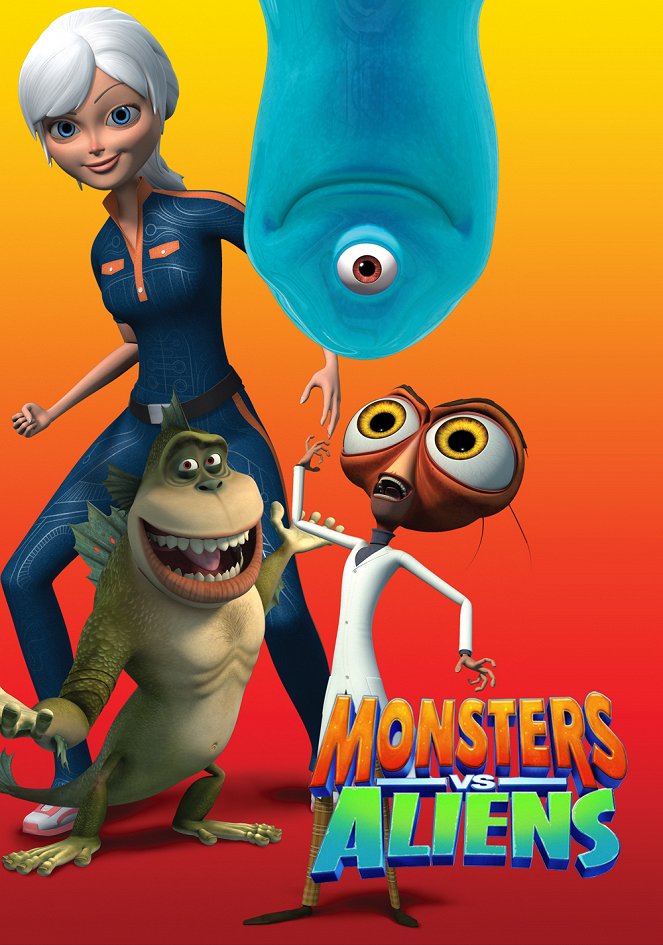 Monsters vs. Aliens - Affiches