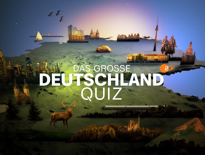 Das große Deutschland-Quiz - Cartazes