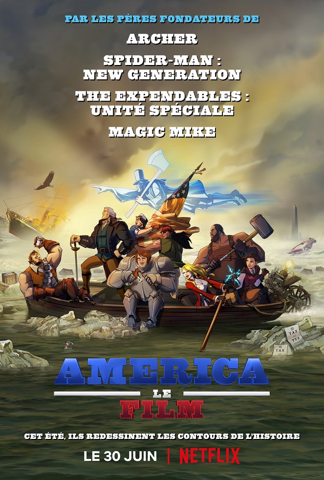 America: The Motion Picture - Affiches