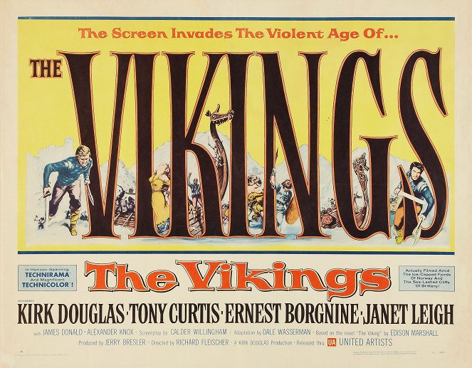 Les Vikings - Affiches