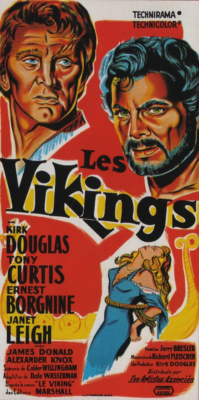 Les Vikings - Affiches