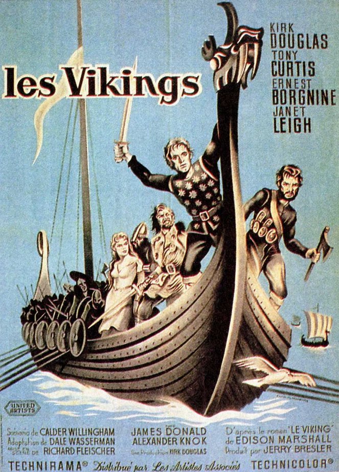 Les Vikings - Affiches