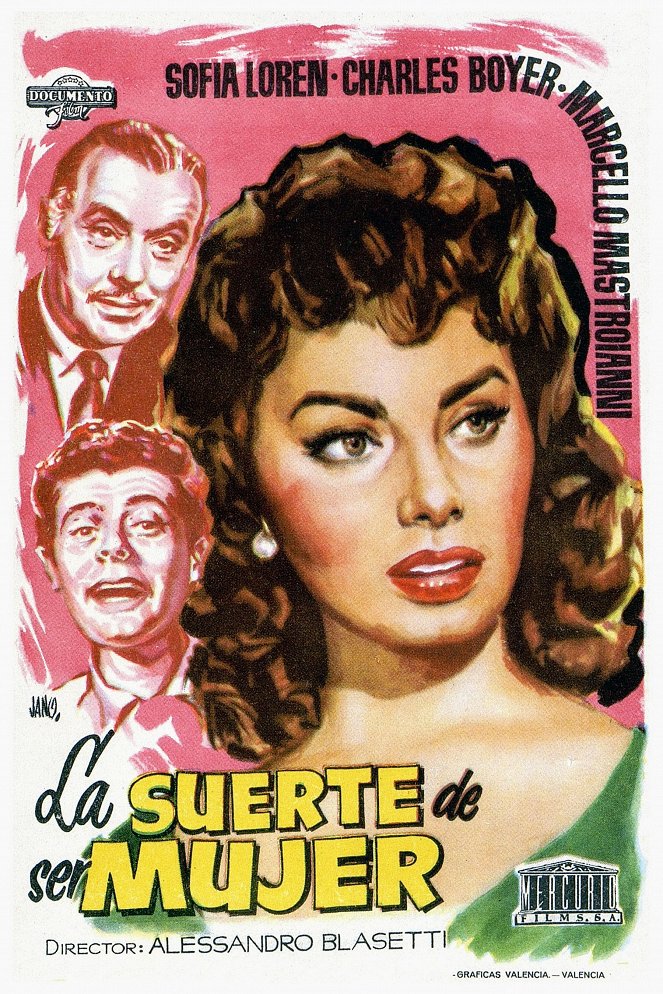 La suerte de ser mujer - Carteles