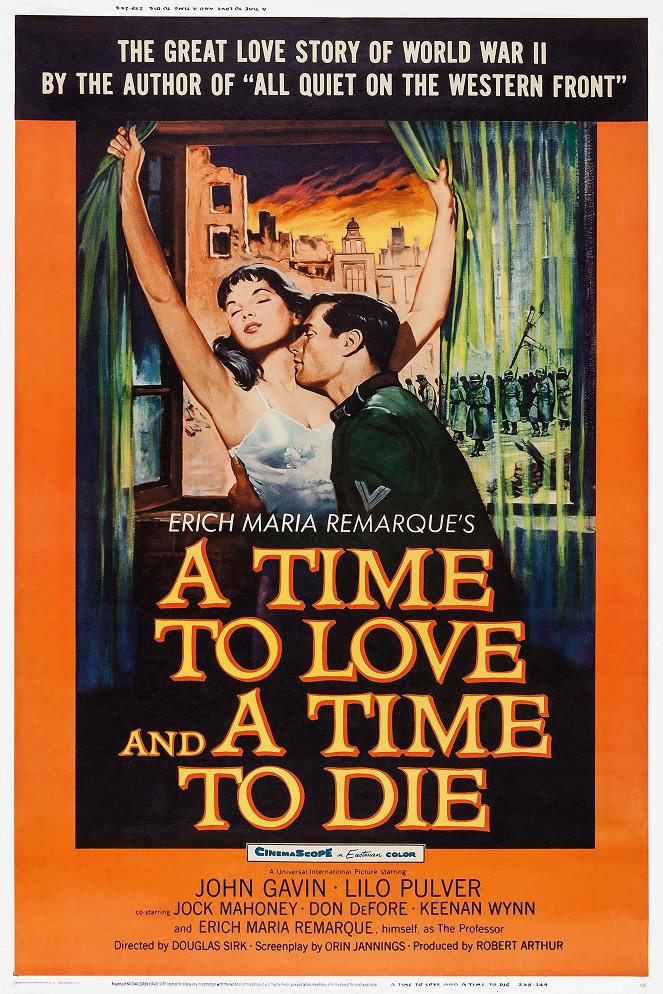 A Time to Love and a Time to Die - Cartazes