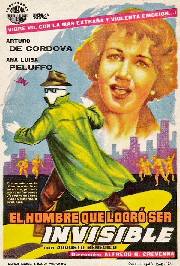 Invisible Man in Mexico - Posters