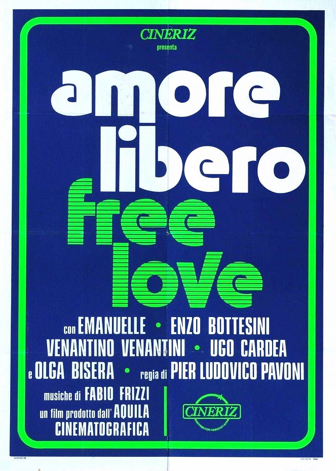 Amore libero - Free Love - Plakaty