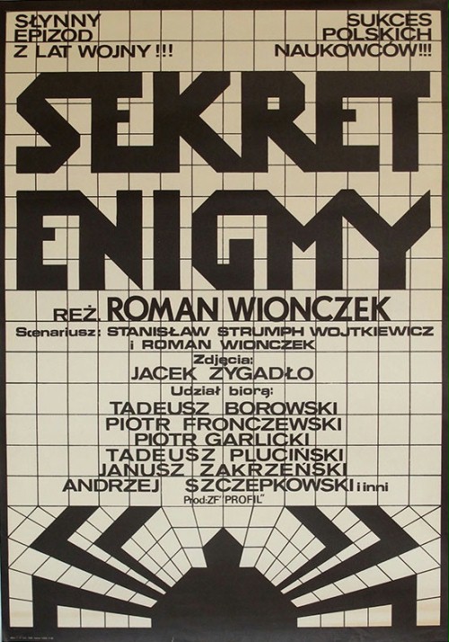 Sekret Enigmy - Posters