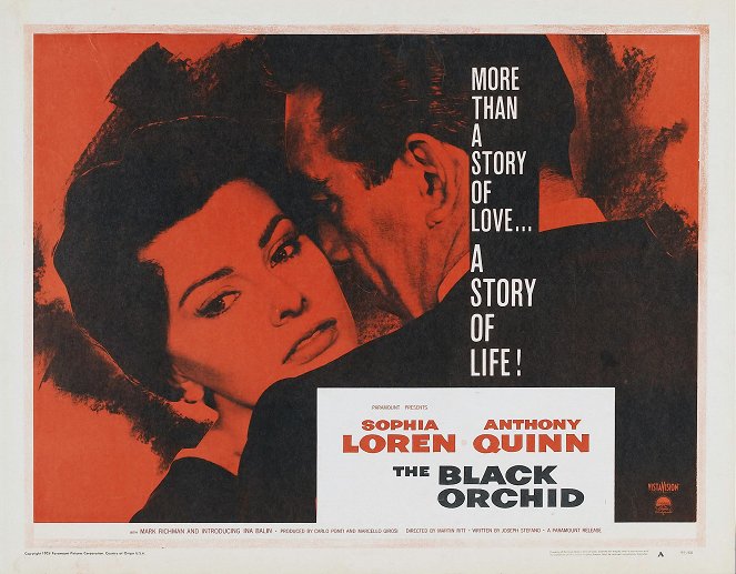 The Black Orchid - Affiches