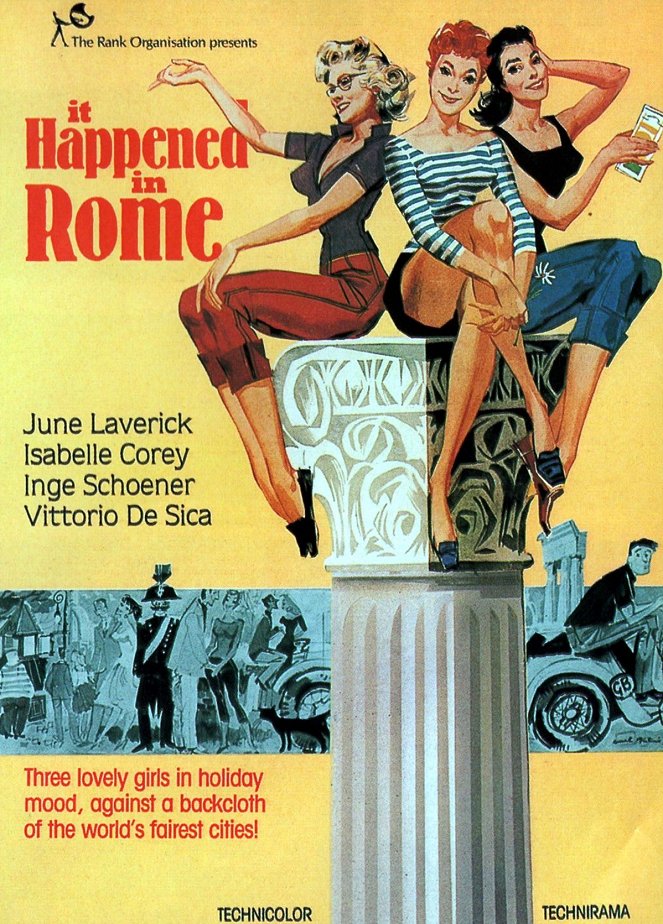 It Happened in Rome - Posters