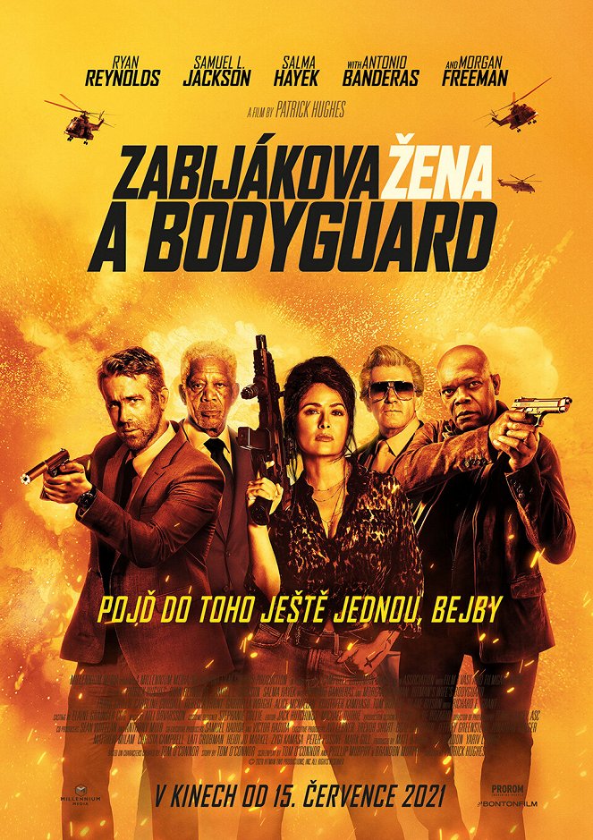 Zabijákova žena & bodyguard - Plakáty