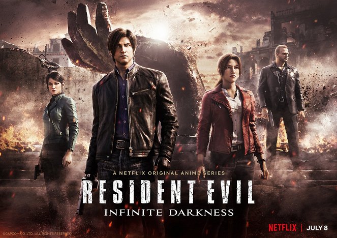 Resident Evil: Infinite Darkness - Cartazes