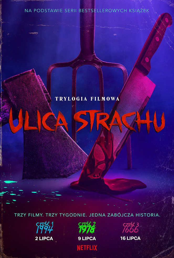 Ulica Strachu – część 1: 1994 - Plakaty